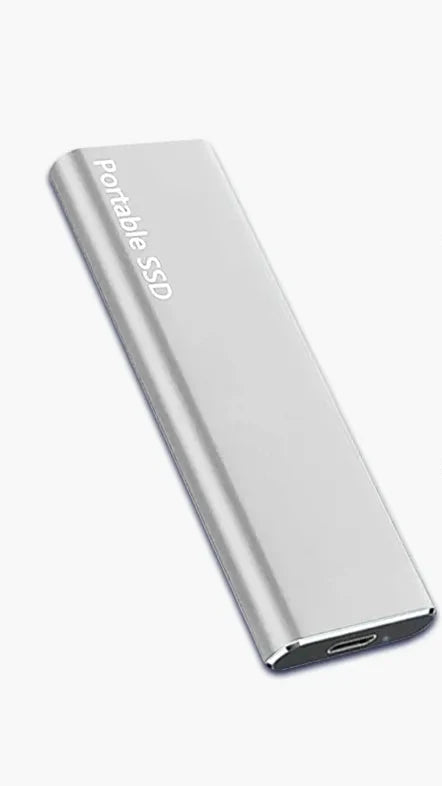 4TB USB-C External Hard Drive Slim Portable Storage Device for Mac PC Windows Laptop Desktop Backup Photos Videos Documents Files | Thomler