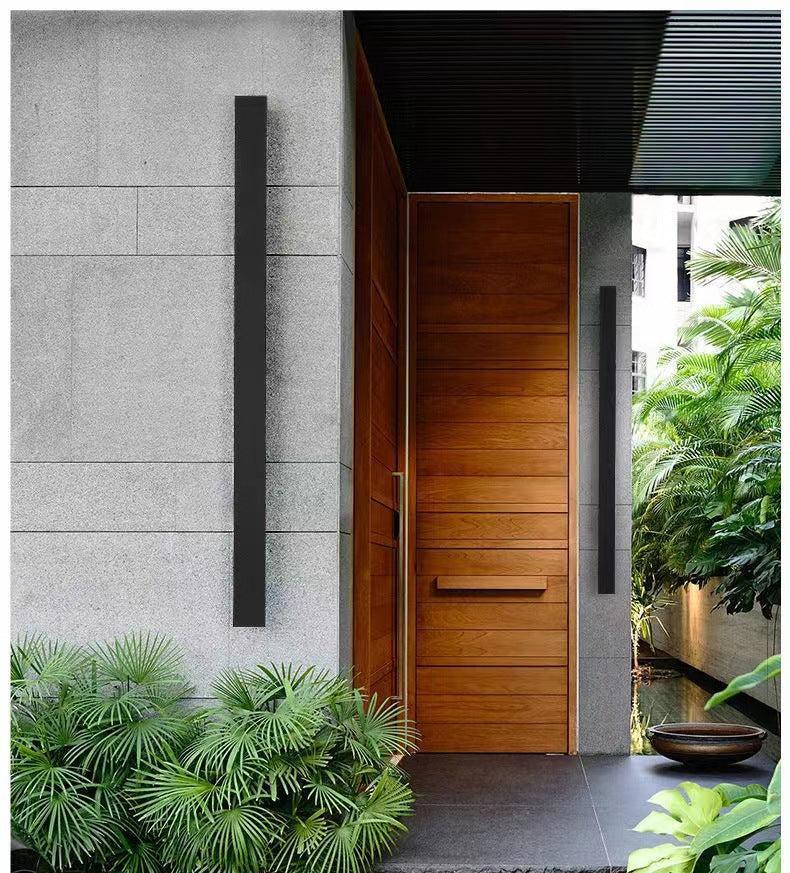 Wall Lamp Metal Acrylic 240.0 cm Outdoor Indoor Waterproof LED Lighting Modern Facade Terrace Hallway Feature Light | Thomler