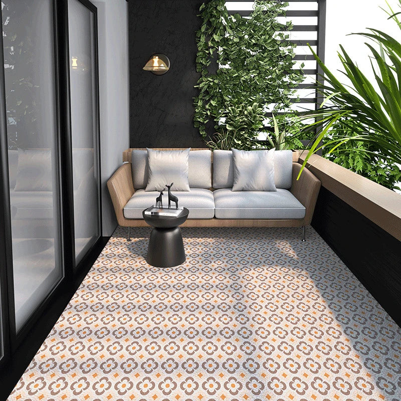 Waterproof Indoor Outdoor Floor Mat Anti-Slip PVC Vinyl Runner for Kitchen Entry Hallway Living Room Non-Skid Washable Rug | Thomler