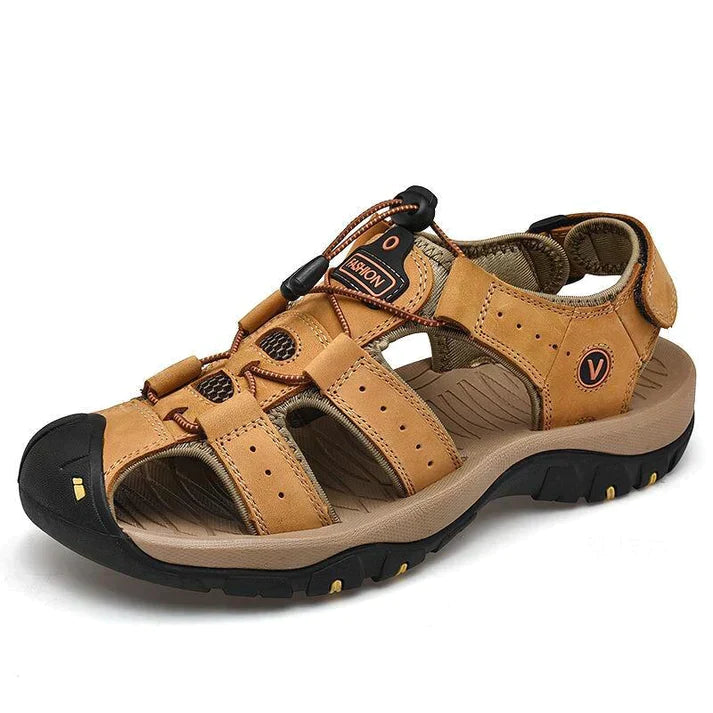 Men's Orthopedic Sandals with Arch Support & Cushioned Footbed – Slip-Resistant Walking Sandals for Everyday Comfort | Thomler