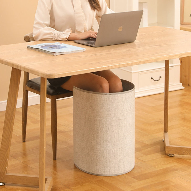 Under-Desk Foot Warmer with 4-Speed Heat Control & Auto Shutoff – Keep Legs Warm at Work or Home | Thomler