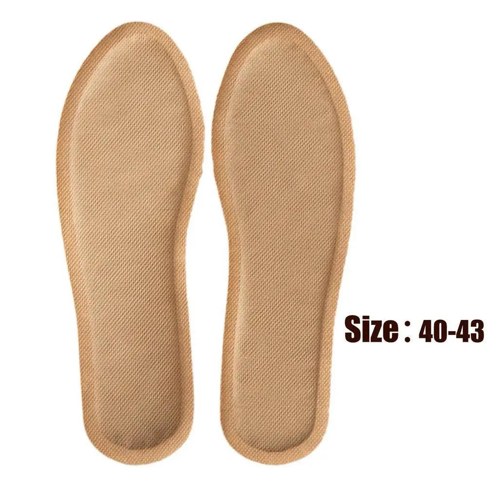 Air-Activated Toe Warmer Insoles for Winter – 12-Hour Heat, No Batteries Required – Pack of 10 Pairs | Thomler