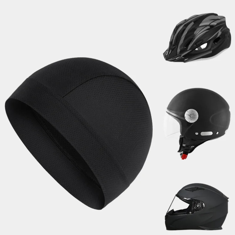 Lightweight Skull Cap – Breathable Cycling Beanie for Helmet Liner, Quick-Dry Moisture-Wicking Running Hat for Men & Women | Thomler