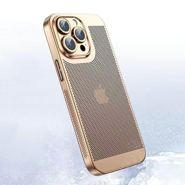 Metal Frame Protective iPhone Case – Slim Clear Cover with Camera Guard & Precise Cutouts for Daily Drop Protection | Thomler