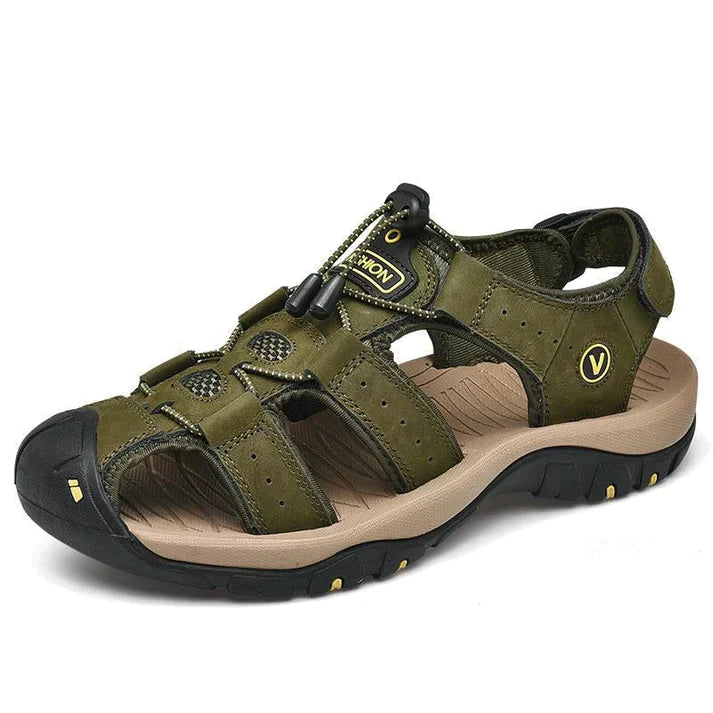 Men's Orthopedic Sandals with Arch Support & Cushioned Footbed – Slip-Resistant Walking Sandals for Everyday Comfort | Thomler