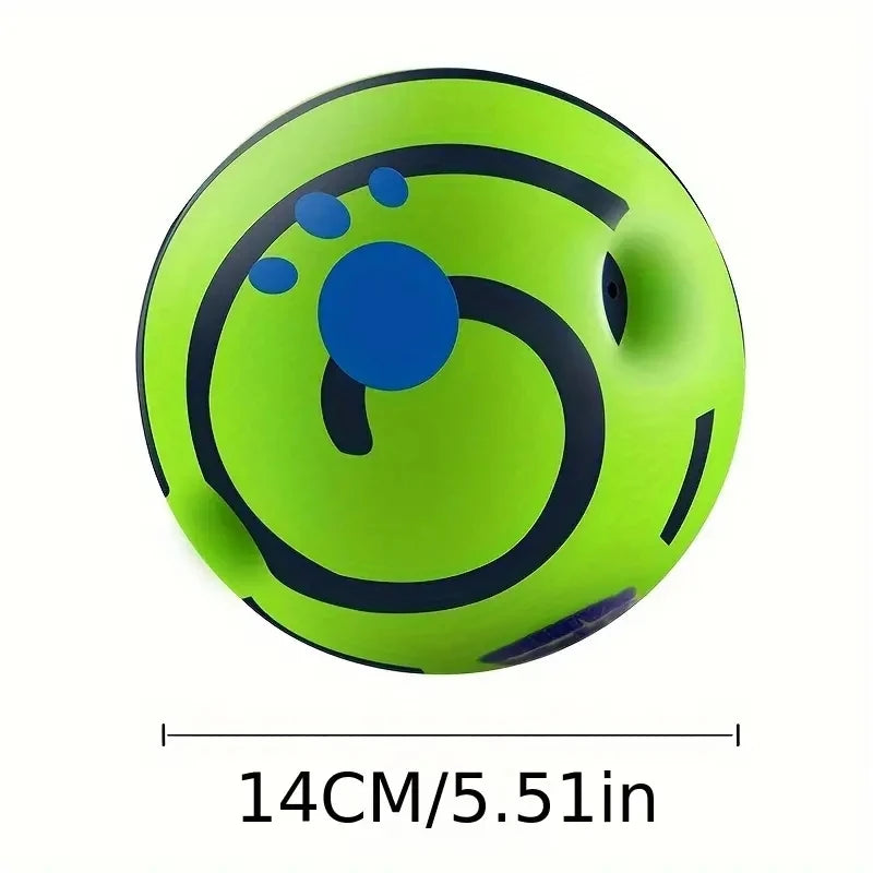 Giggling Sound Ball for Dogs – Interactive Mental Stimulation Toy with Laughter Effect for Active Play & Training | Thomler