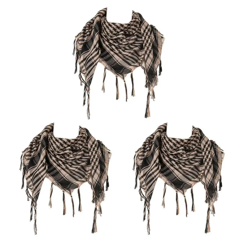 Tactical Desert Head Wrap Shemagh Scarf for Men & Women – Outdoor Neck Shield Sand Protection | Thomler