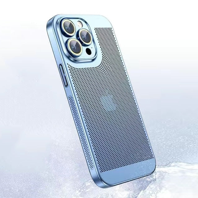 Metal Frame Protective iPhone Case – Slim Clear Cover with Camera Guard & Precise Cutouts for Daily Drop Protection | Thomler