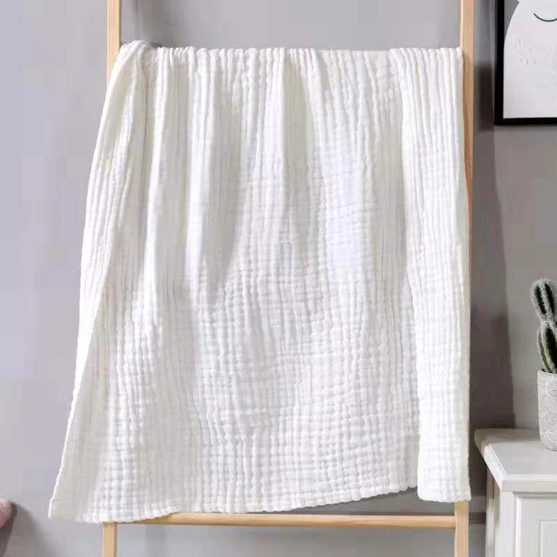 Six-Layer Gauze Cotton Swaddle Blanket 41×41 in – Soft Breathable Wrap for Newborns Toddlers Boys Girls Bath Towel Stroller Cover Nursing | Thomler