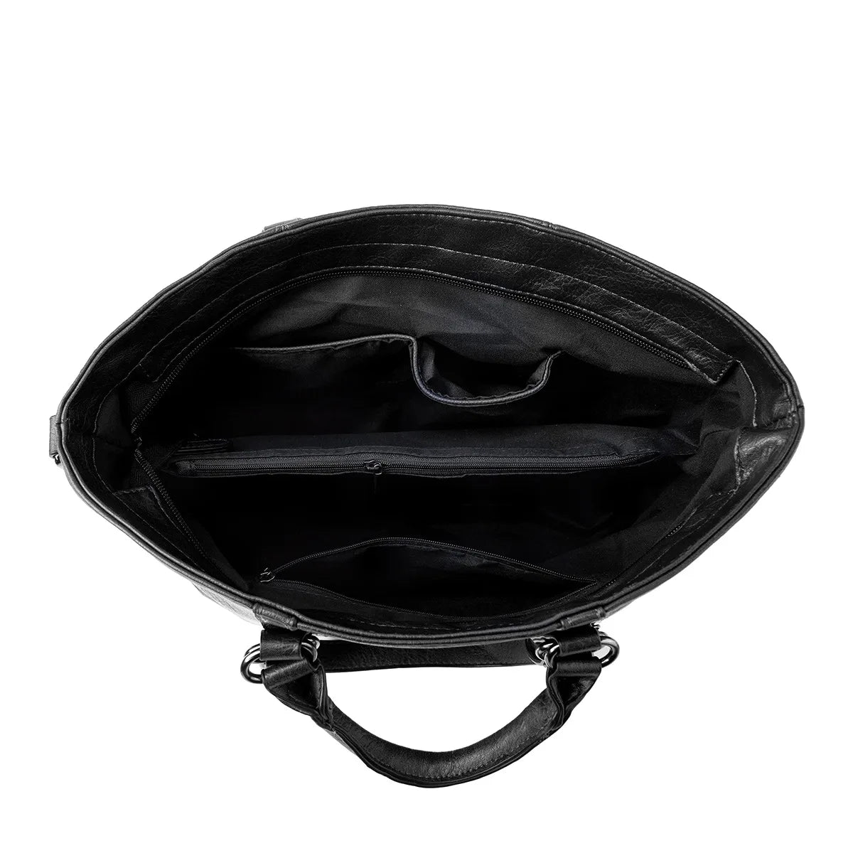 Spacious Leather Shoulder Bag for Women – Everyday Tote with Adjustable Strap & Interior Pockets for Work, Travel & Shopping | Thomler