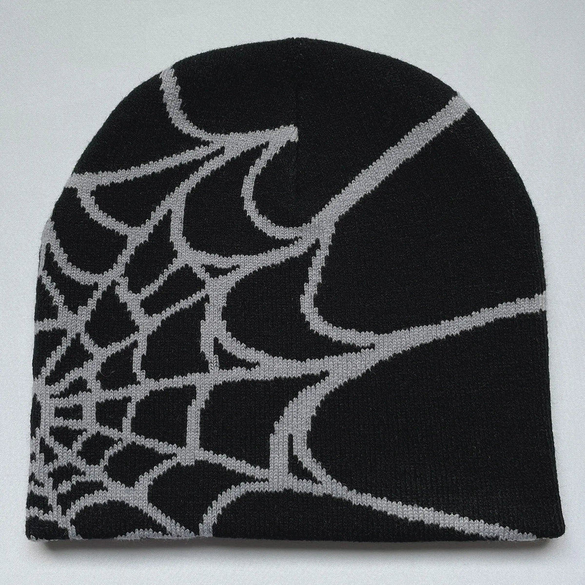 Unisex Y2K Web Knit Beanie Winter Warm Geometric Skull Cap for Outdoor Activities Skiing Sports & Casual Wear | Thomler