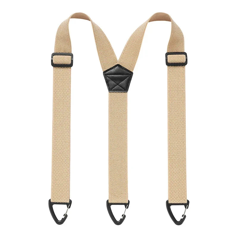 Adjustable Work Suspenders with Metal Clips – X-Back & Y-Back Designs for Men | Thomler