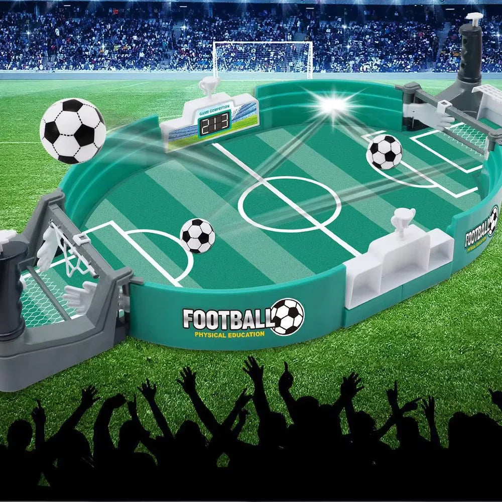 Desktop Foosball Set Compact Family Action Game for Kids & Adults Recreation Room Fun | Thomler