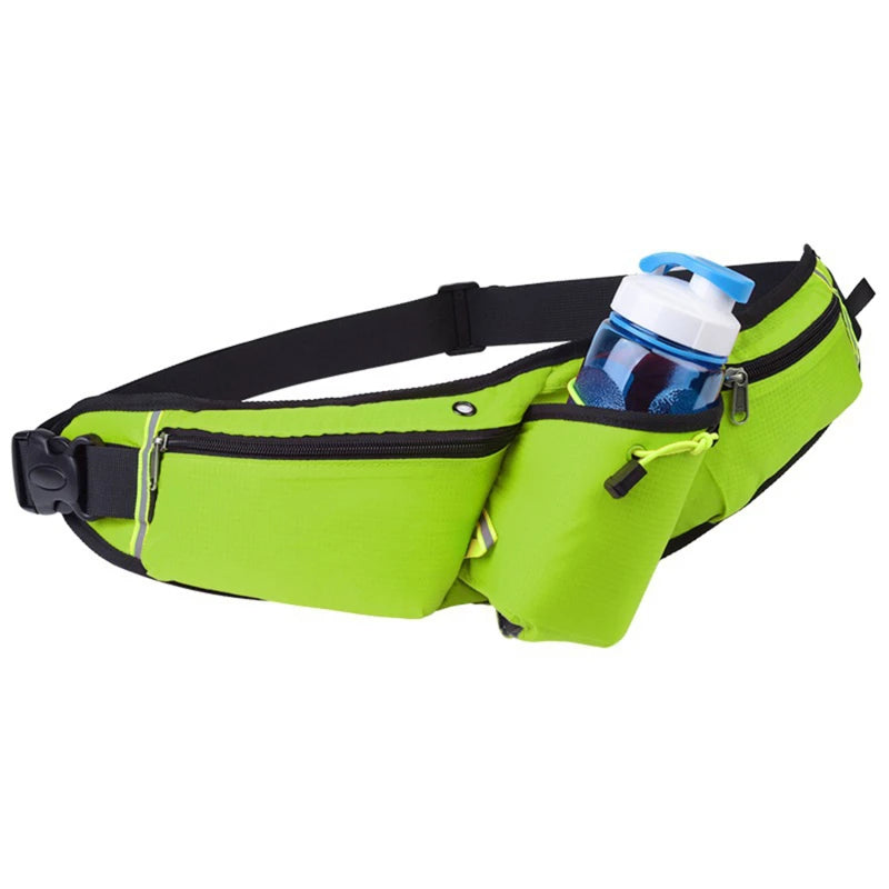 Hands-Free Hydration Waist Pouch for Runners – Stable Flask Carrier & Phone Storage | Thomler