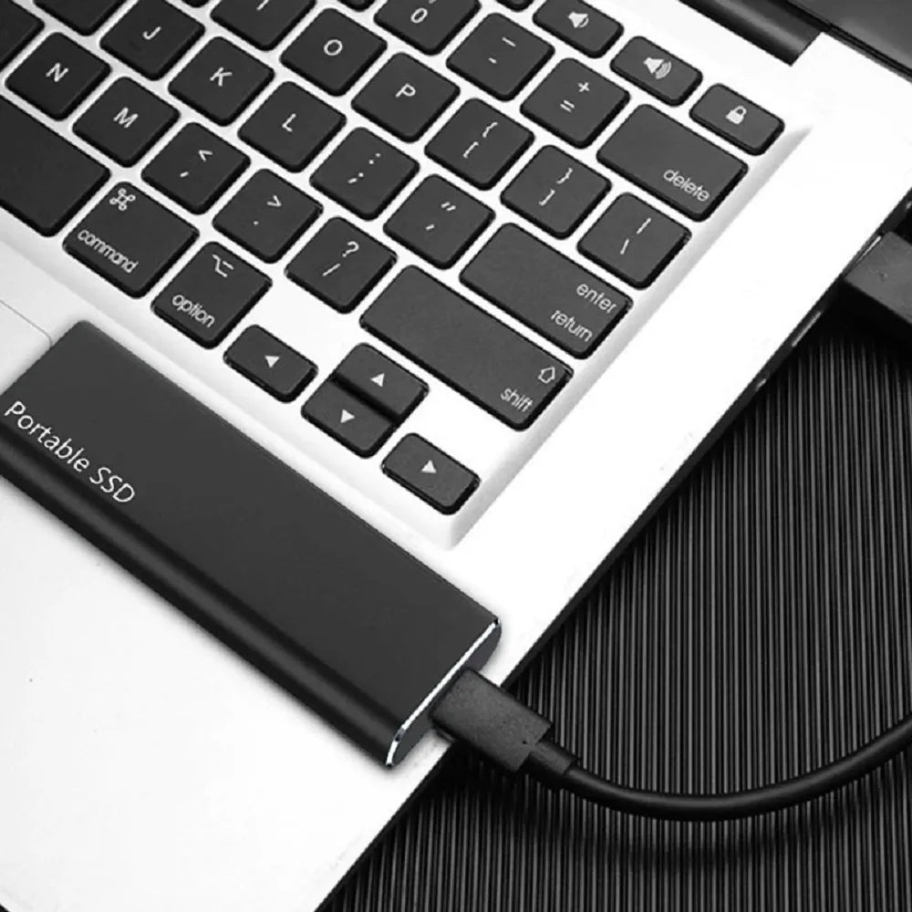 4TB USB-C External Hard Drive Slim Portable Storage Device for Mac PC Windows Laptop Desktop Backup Photos Videos Documents Files | Thomler