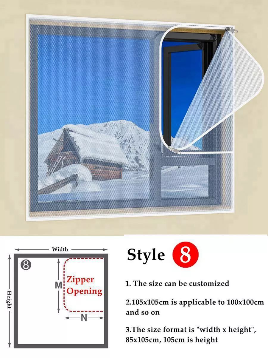 Insulating Window Film Kit – Dual-Layer Thermal Draft Stopper with Adhesive Zipper – Energy-Saving Clear Shrink Barrier for Winter Storm | Thomler