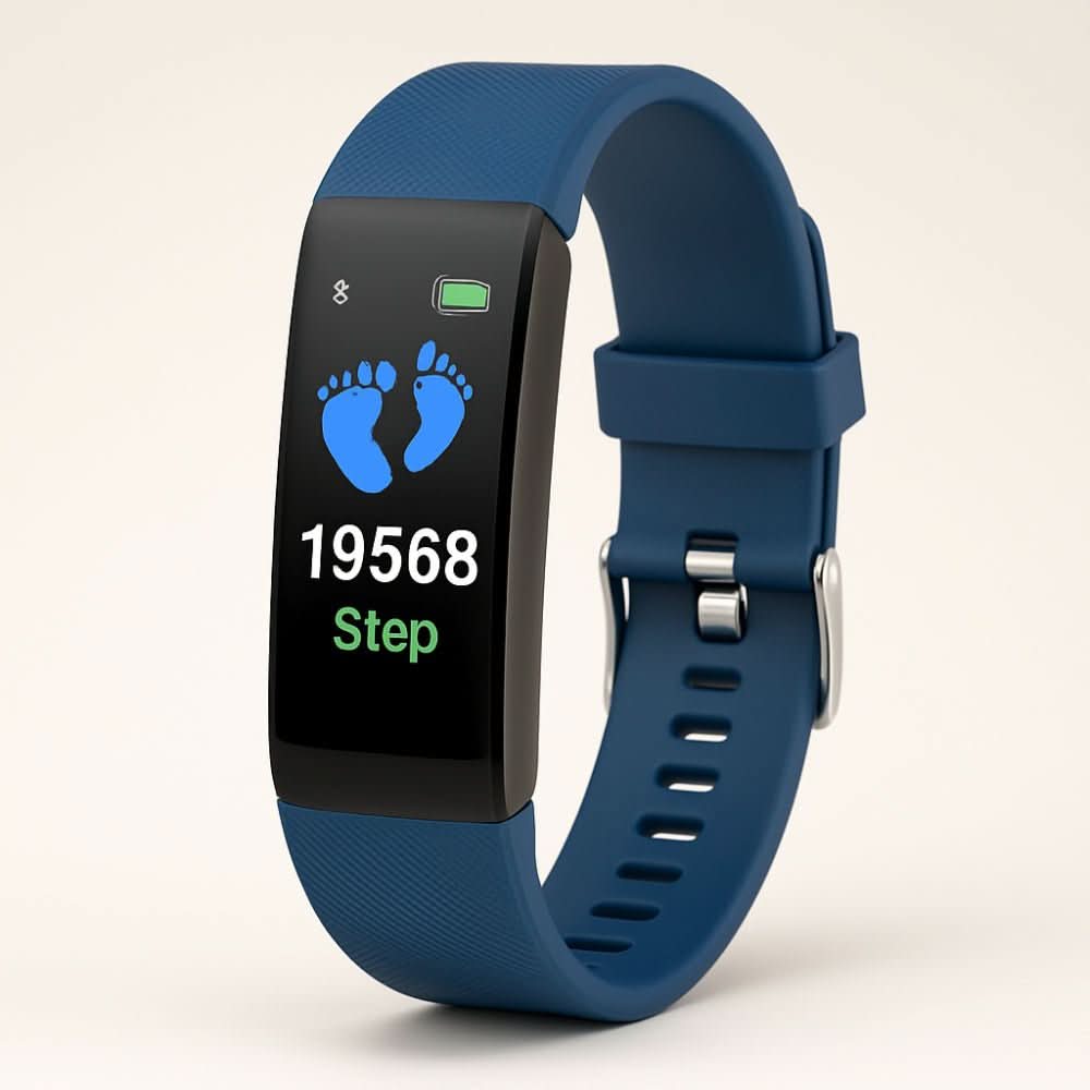 Health-Monitoring Smartwatch for Seniors with LED Display & Simple Interface for Daily Wellness Tracking | Thomler