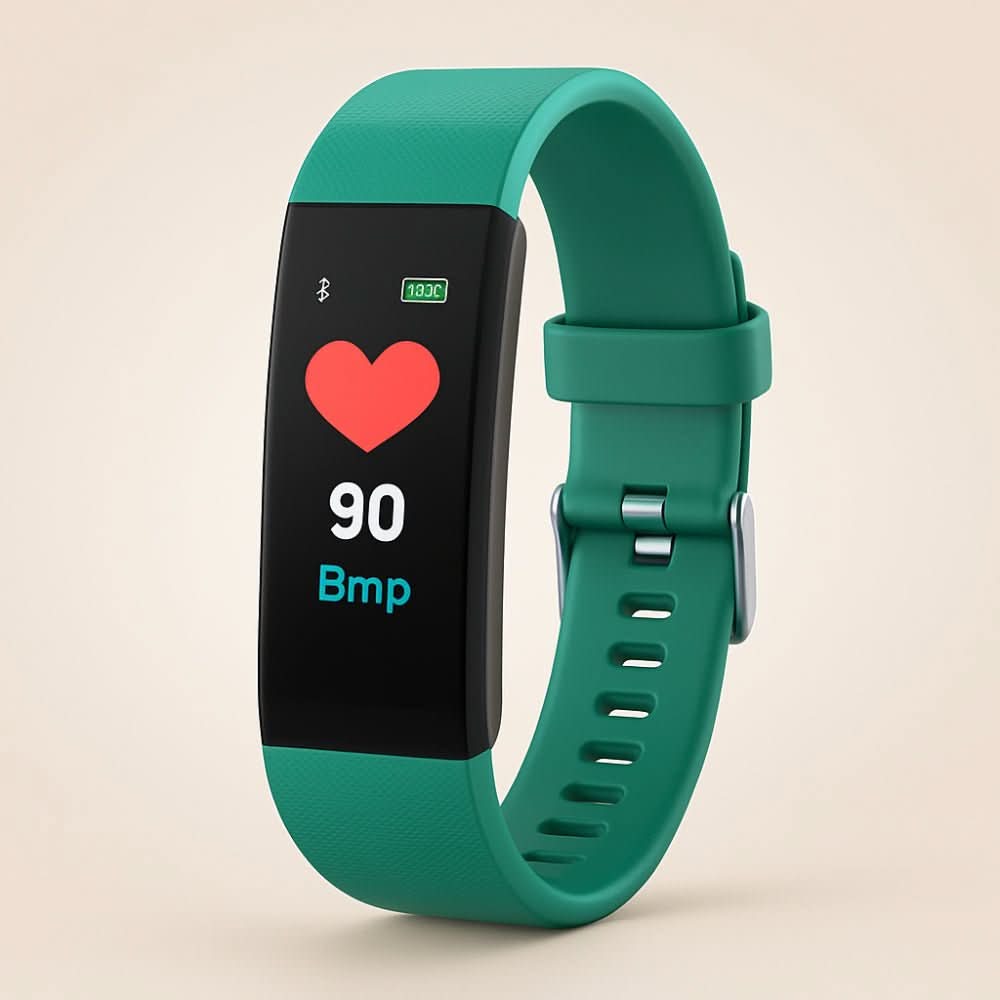 Health-Monitoring Smartwatch for Seniors with LED Display & Simple Interface for Daily Wellness Tracking | Thomler