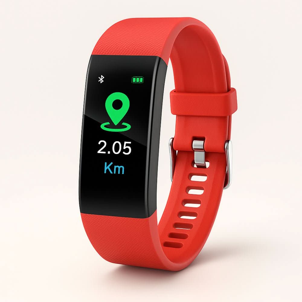 Health-Monitoring Smartwatch for Seniors with LED Display & Simple Interface for Daily Wellness Tracking | Thomler