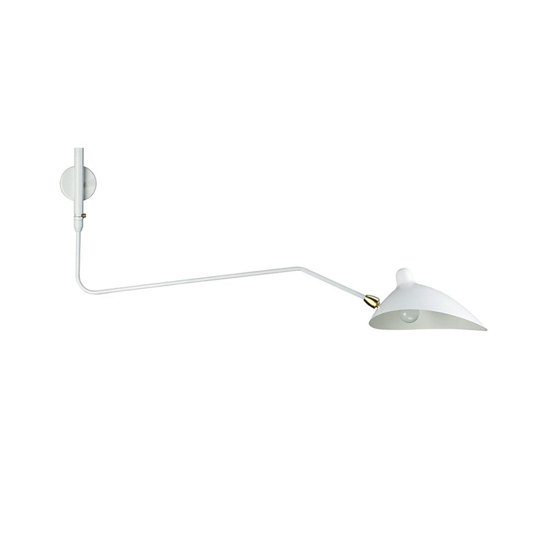 One-Arm Adjustable Wall Sconce 47–55 in Metal LED Indoor Lighting Modern Design | Thomler