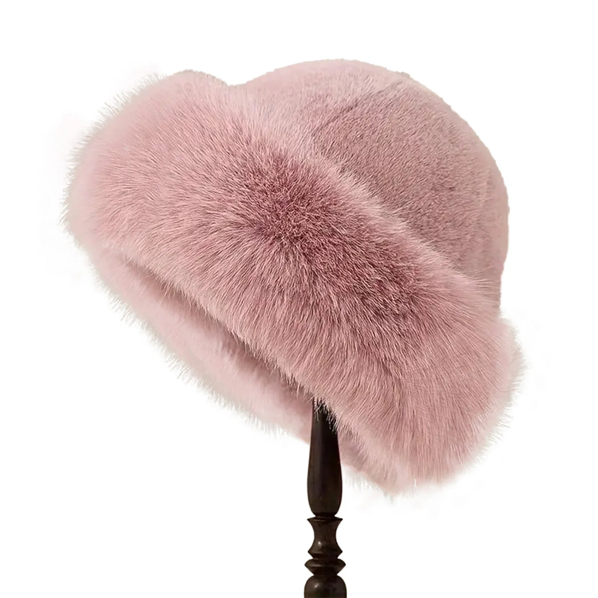 Faux Fur Trapper Hat for Women – Windproof Ear Flaps, Thick Fleece Lining for Skiing, Snowboarding & Winter Sports | Thomler