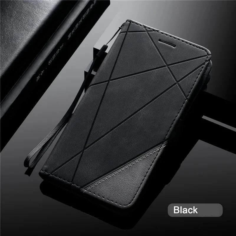 Magnetic Flip Wallet Case for Samsung Galaxy A Series — Premium PU Leather with Card Slots & Secure Closure | Thomler