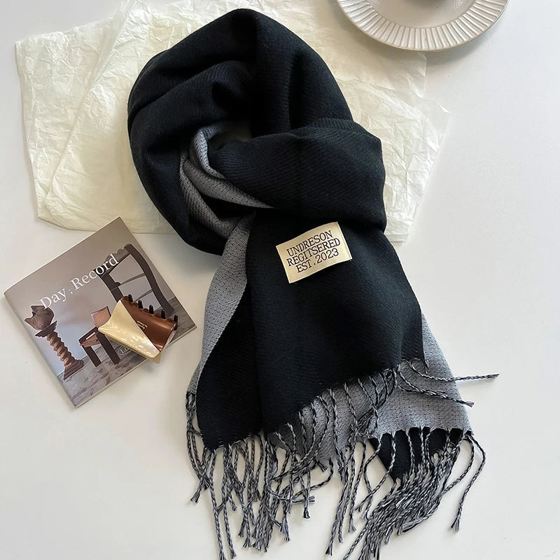 Unisex Cashmere-Blend Scarf – Cozy Winter Wrap for Everyday Wear & Cold Weather Protection | Thomler