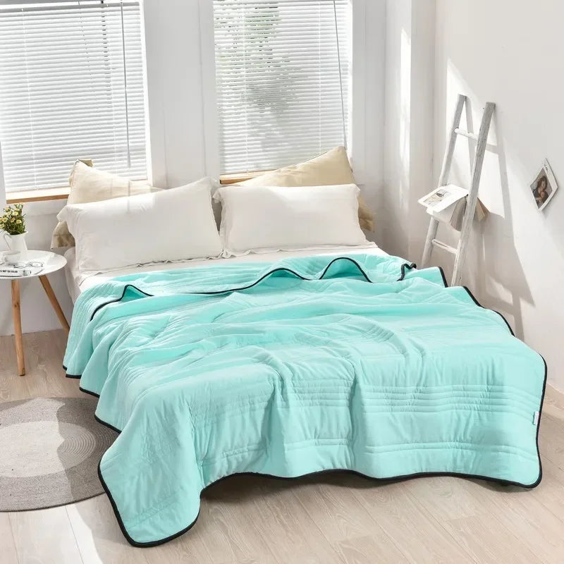 Cooling Weighted Blanket for Hot Sleepers – Breathable Summer Sleep Comforter for Adults & Teens | Thomler