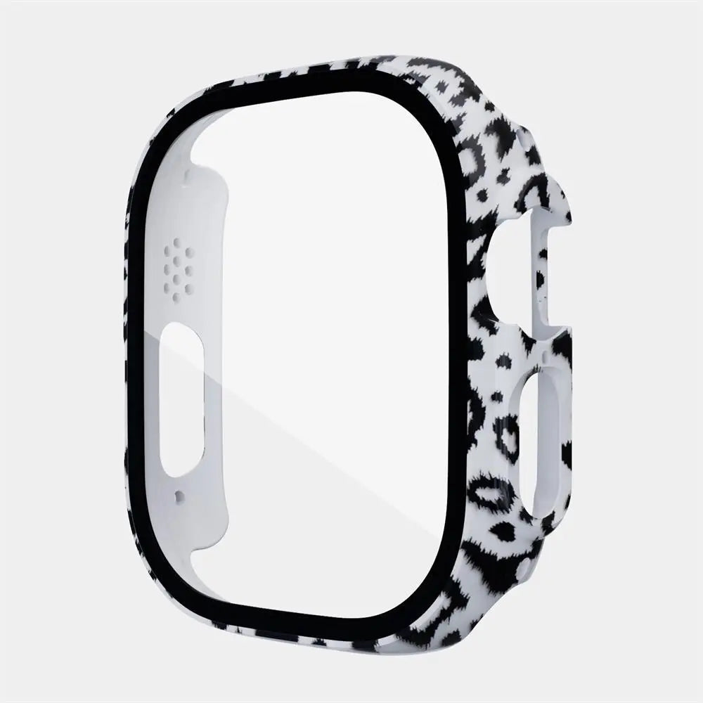 Protective Shell with Tempered Glass Screen Guard for 49mm Apple Watch Ultra Series – Full-Body Snap-On Design | Thomler