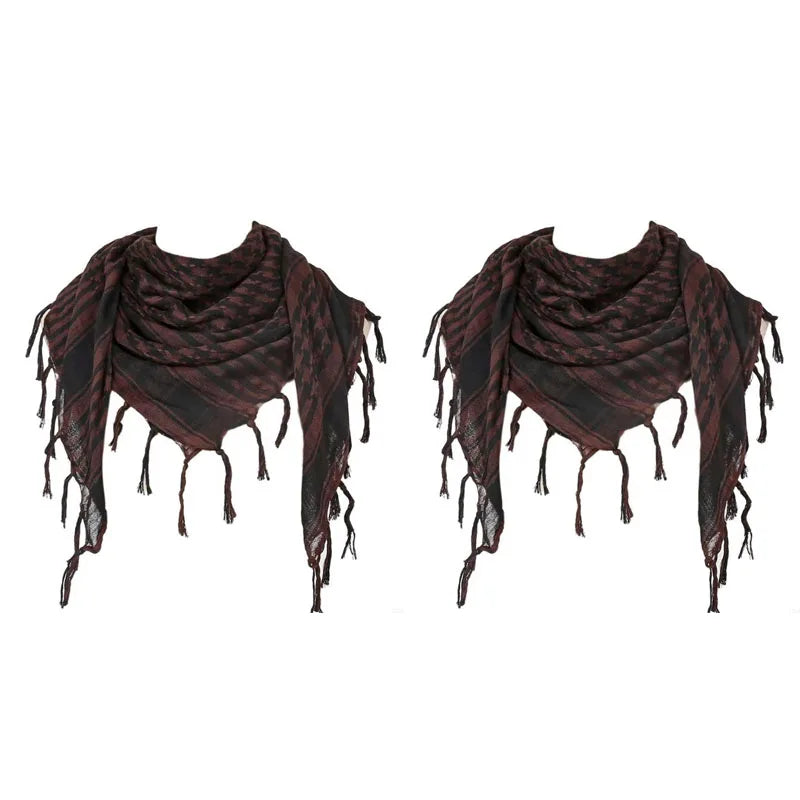 Tactical Desert Head Wrap Shemagh Scarf for Men & Women – Outdoor Neck Shield Sand Protection | Thomler