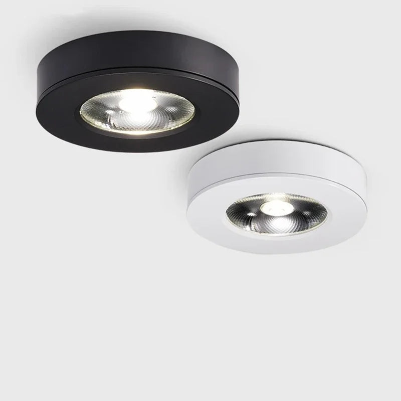 Ceiling Light Aluminium Ultra Thin Anti Glare Surface Mounted Kitchen Bathroom Living Room Downlight Modern LED Lamp | Thomler