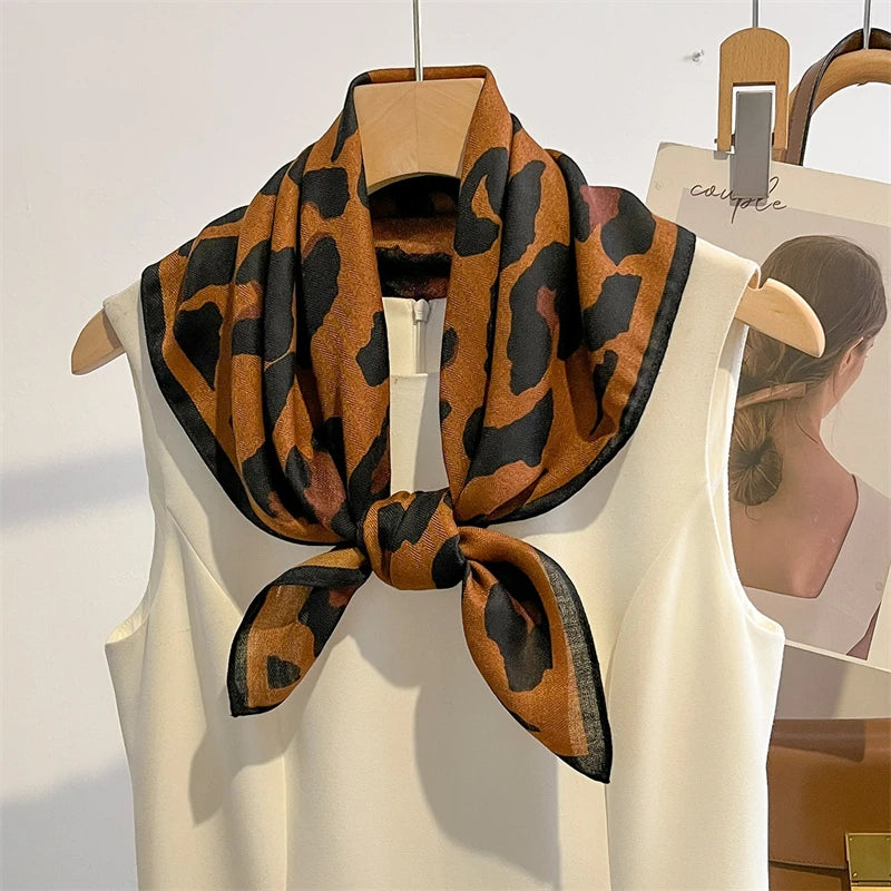 Lightweight Bandana Square Headscarf for Women – Versatile Neck & Hair Wrap in Printed Designs | Thomler