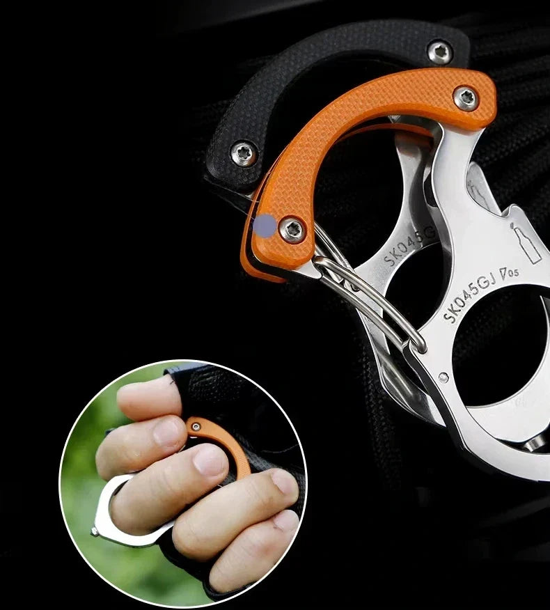 Portable Emergency Glass Breaker & Personal Safety Tool with Spring Clip for Car, Travel & Everyday Carry | Thomler
