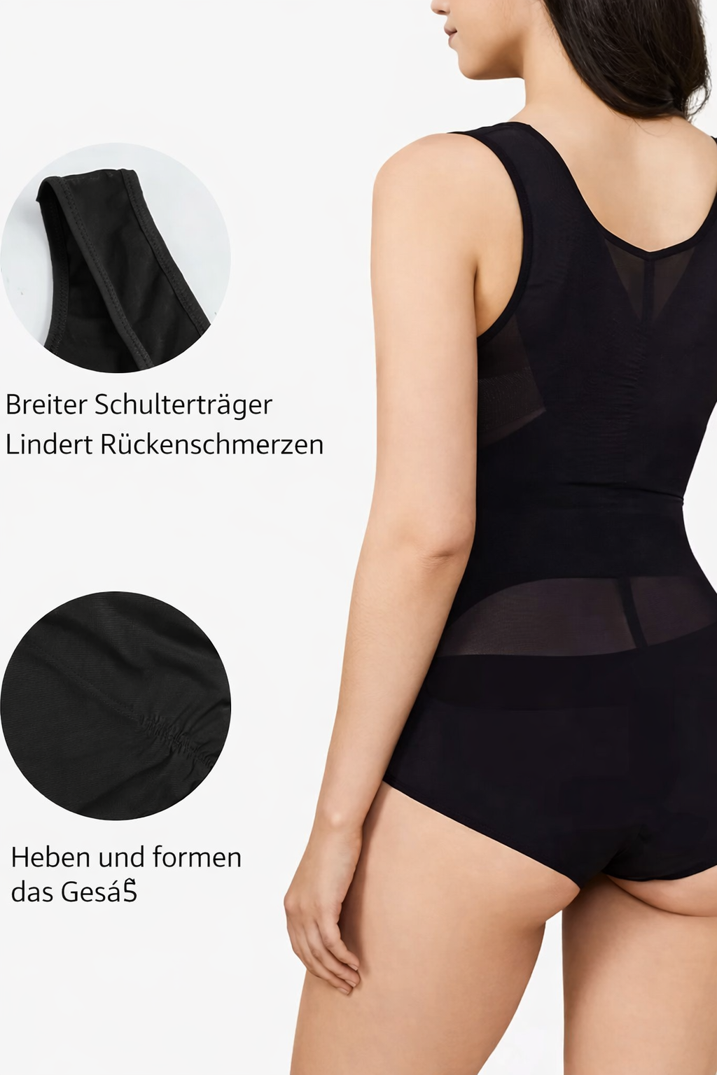 Seamless Body Shaper for Women | Tummy Control & Waist Slimming Bodysuit | Smoothing Shapewear for Everyday Wear, Work & Special Occasions | Thomler