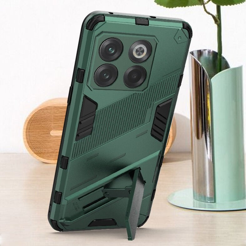Reinforced Phone Case with Built-In Stand for OnePlus 15 13 12 11 10 Nord – Drop Protection Kickstand Cover Heavy Duty Shield | Thomler