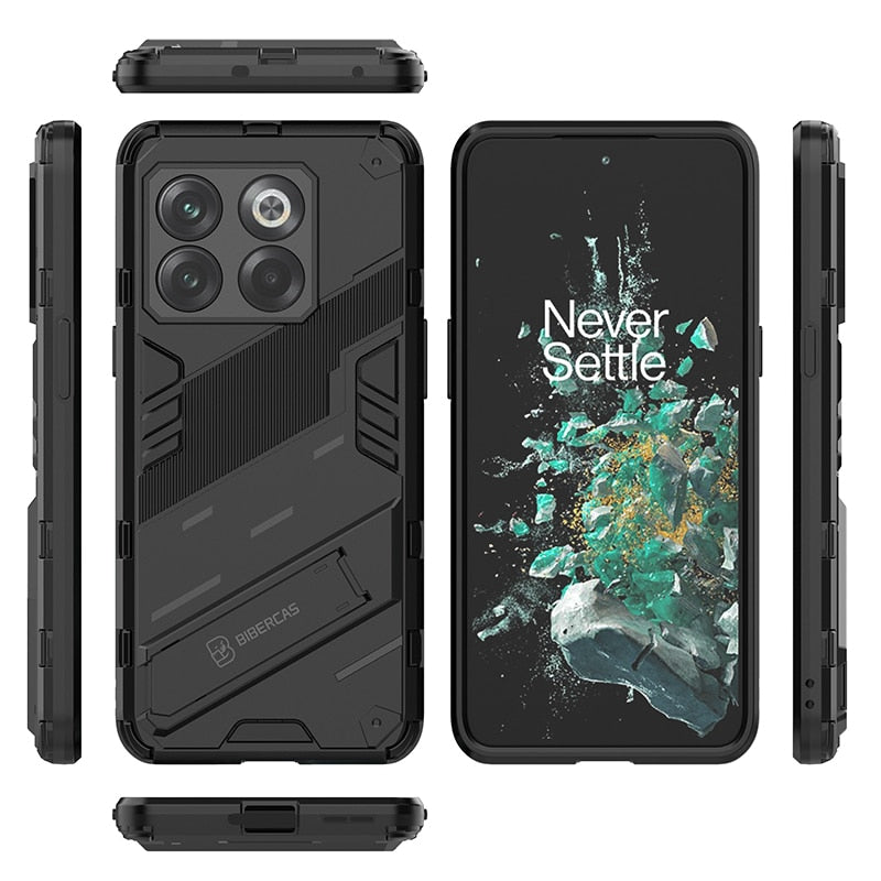 Reinforced Phone Case with Built-In Stand for OnePlus 15 13 12 11 10 Nord – Drop Protection Kickstand Cover Heavy Duty Shield | Thomler
