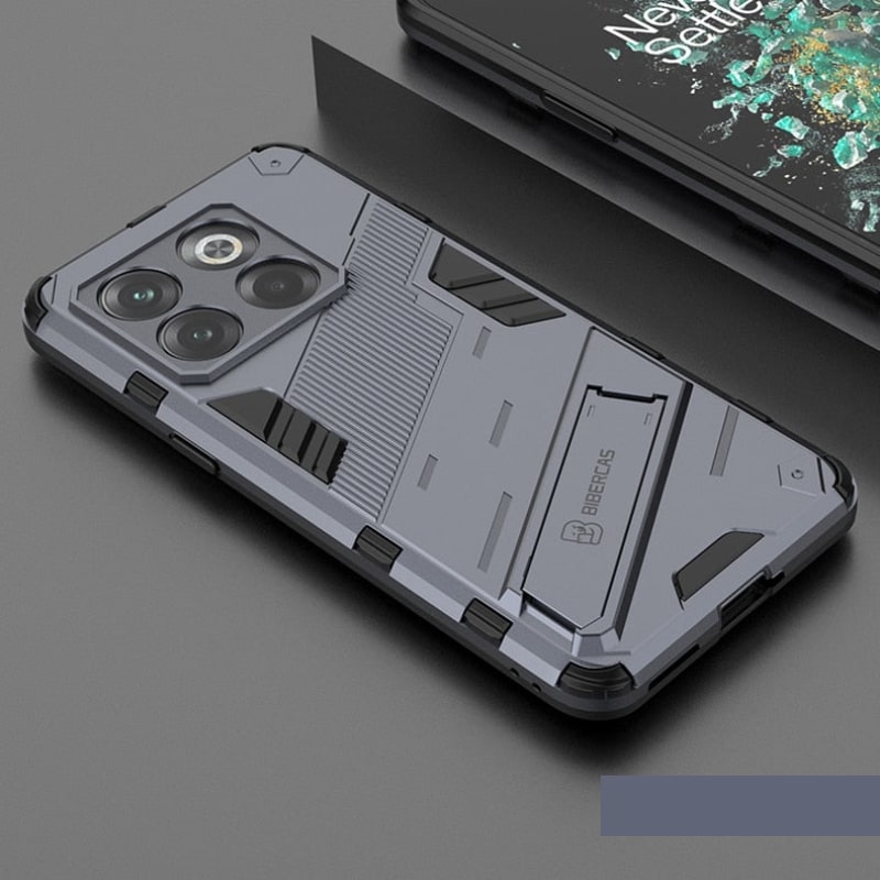 Reinforced Phone Case with Built-In Stand for OnePlus 15 13 12 11 10 Nord – Drop Protection Kickstand Cover Heavy Duty Shield | Thomler