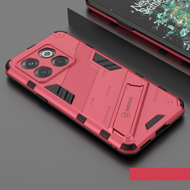 Reinforced Phone Case with Built-In Stand for OnePlus 15 13 12 11 10 Nord – Drop Protection Kickstand Cover Heavy Duty Shield | Thomler