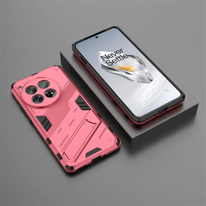 Reinforced Phone Case with Built-In Stand for OnePlus 15 13 12 11 10 Nord – Drop Protection Kickstand Cover Heavy Duty Shield | Thomler