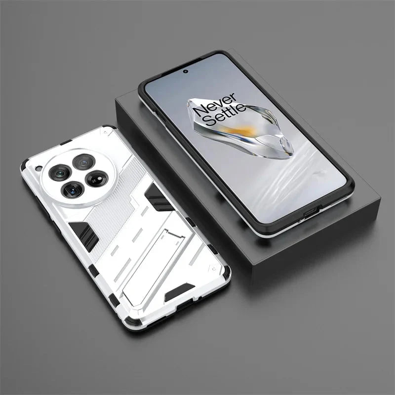 Reinforced Phone Case with Built-In Stand for OnePlus 15 13 12 11 10 Nord – Drop Protection Kickstand Cover Heavy Duty Shield | Thomler