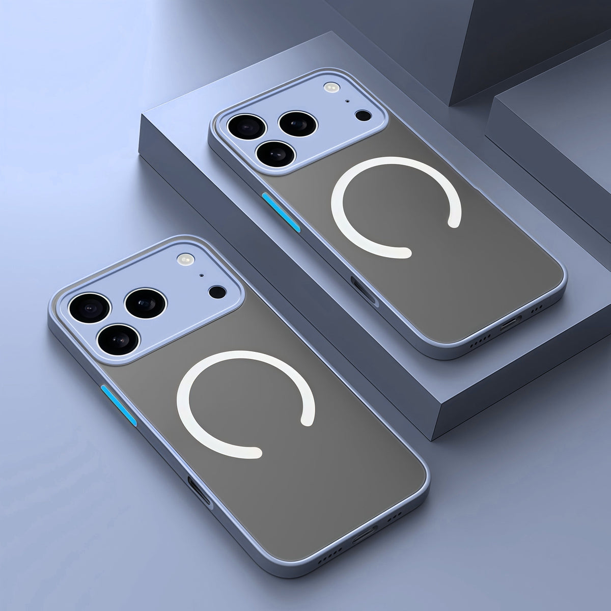 Magnetic Silicone iPhone Case with Raised Edge Protection & Wireless Charging – All Models 12 to 17 | Thomler