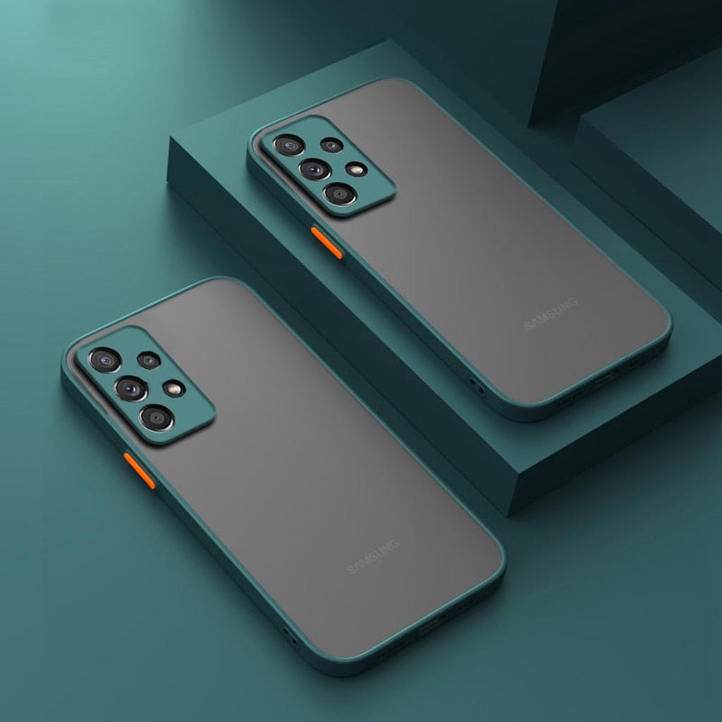 Protective Silicone Case for Samsung Galaxy S21-S26 Series – Anti-Fingerprint Matte Finish with Raised Edges – Compatible with S21, S22 | Thomler