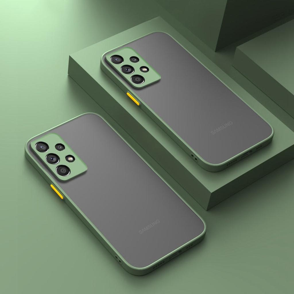 Protective Silicone Case for Samsung Galaxy S21-S26 Series – Anti-Fingerprint Matte Finish with Raised Edges – Compatible with S21, S22 | Thomler