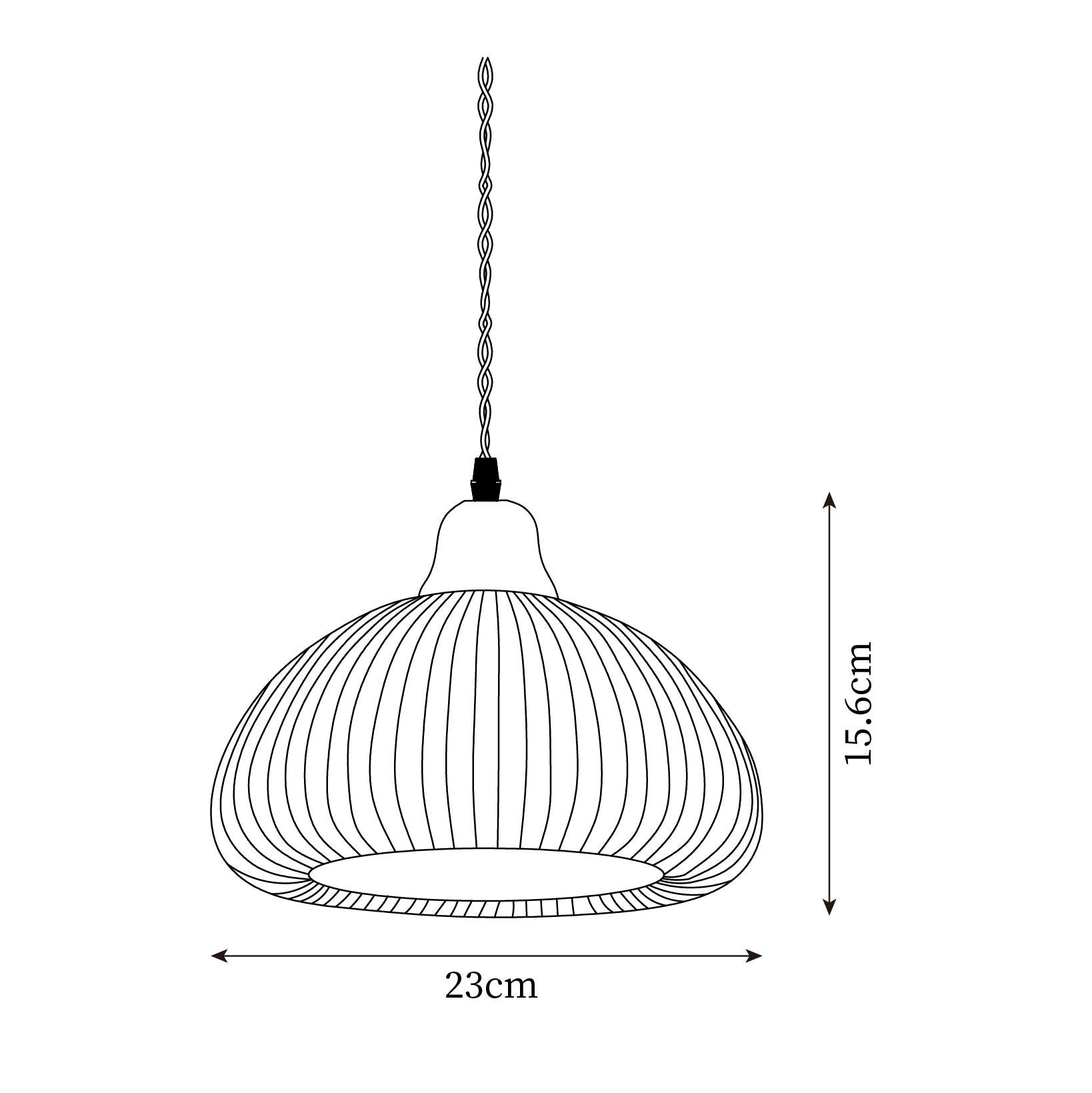 Pendant Light Ceramic 9 in White Dining Room Kitchen Island Hanging Lamp Adjustable Height | Thomler