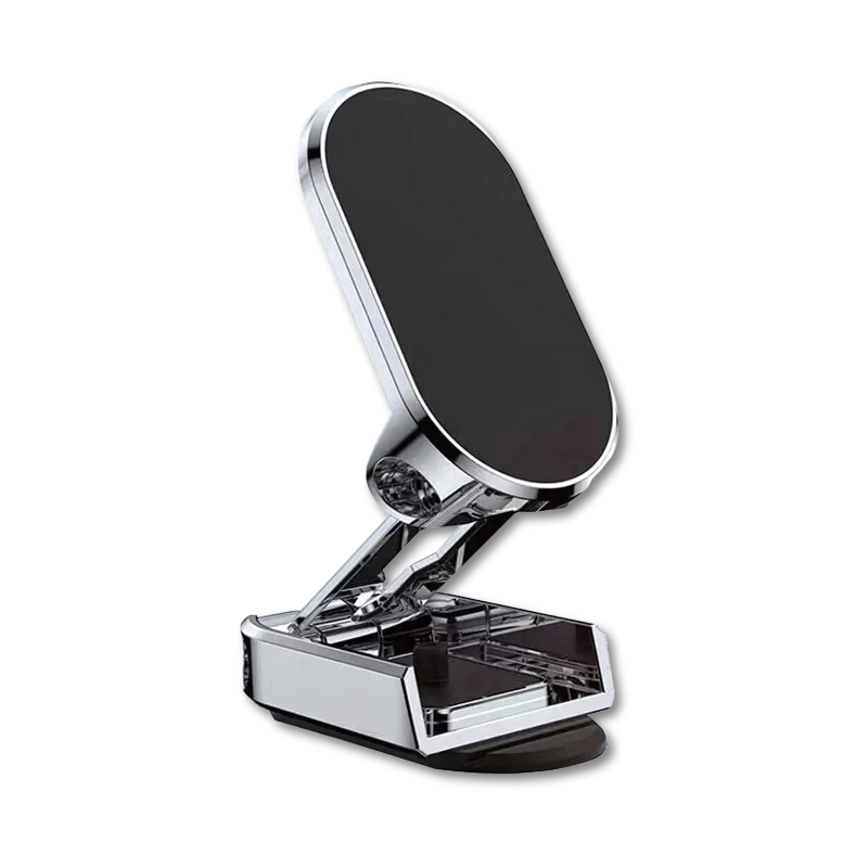 Magnetic Car Phone Mount with 360° Rotation & One-Hand Use for Dashboard or Windshield | Thomler