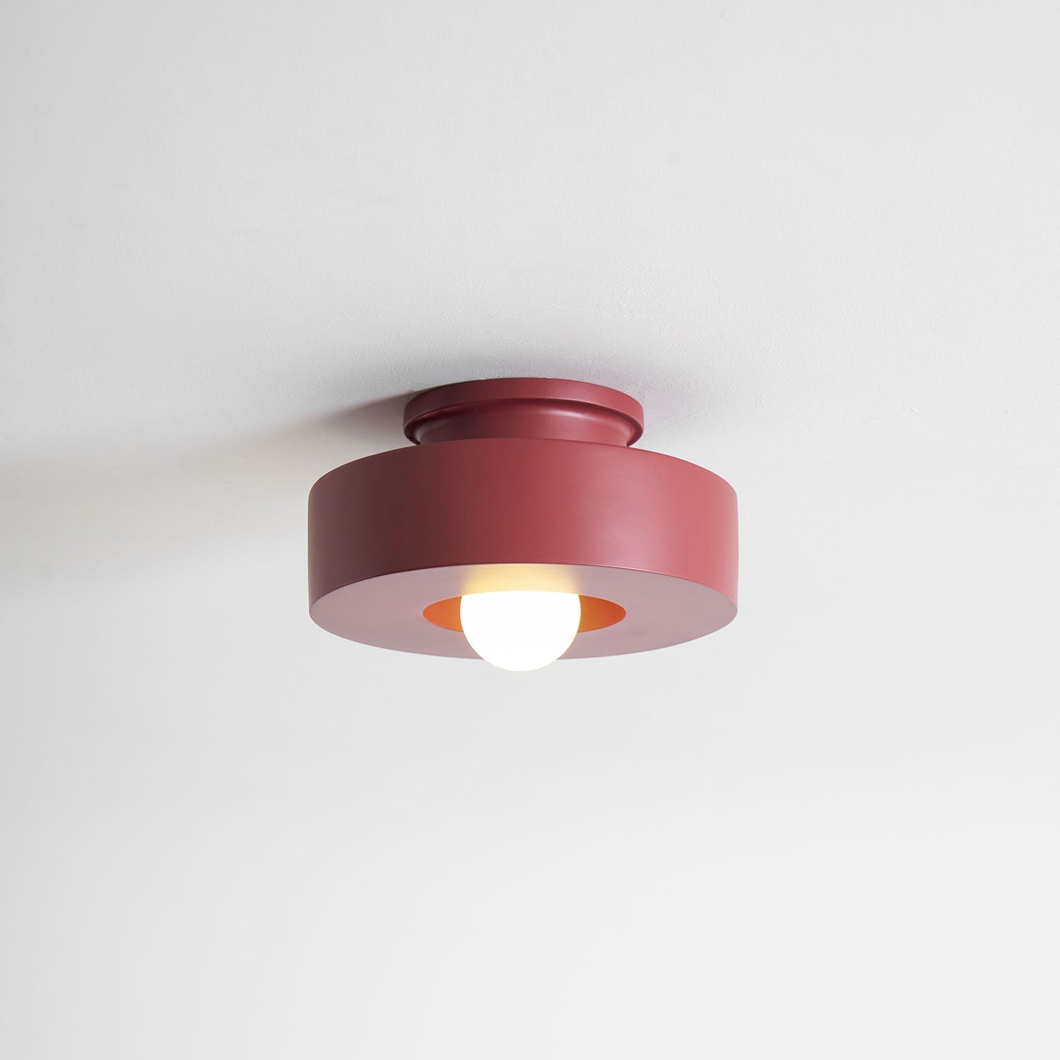 Resin Ceiling Light 11.8 in Red Green Black Indoor LED E26 E27 Modern Lighting Fixture | Thomler