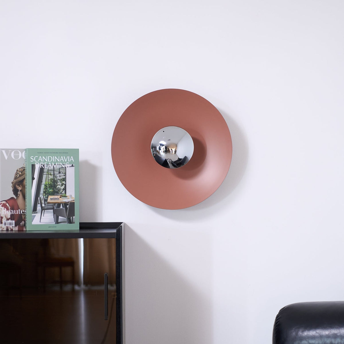 Contemporary Dual-Tone Circular LED Wall or Ceiling Light Fixture in Multiple Finishes | Thomler
