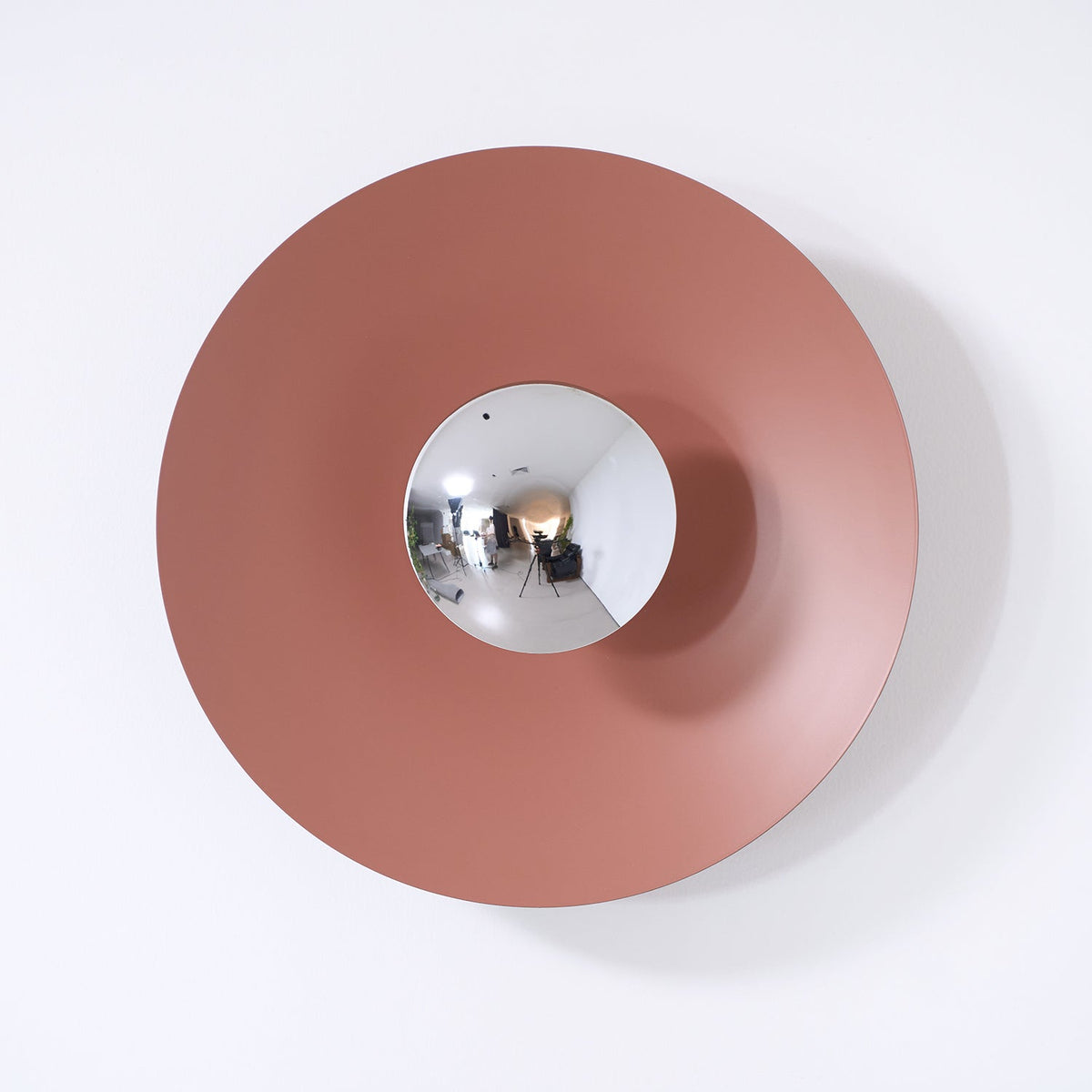 Contemporary Dual-Tone Circular LED Wall or Ceiling Light Fixture in Multiple Finishes | Thomler