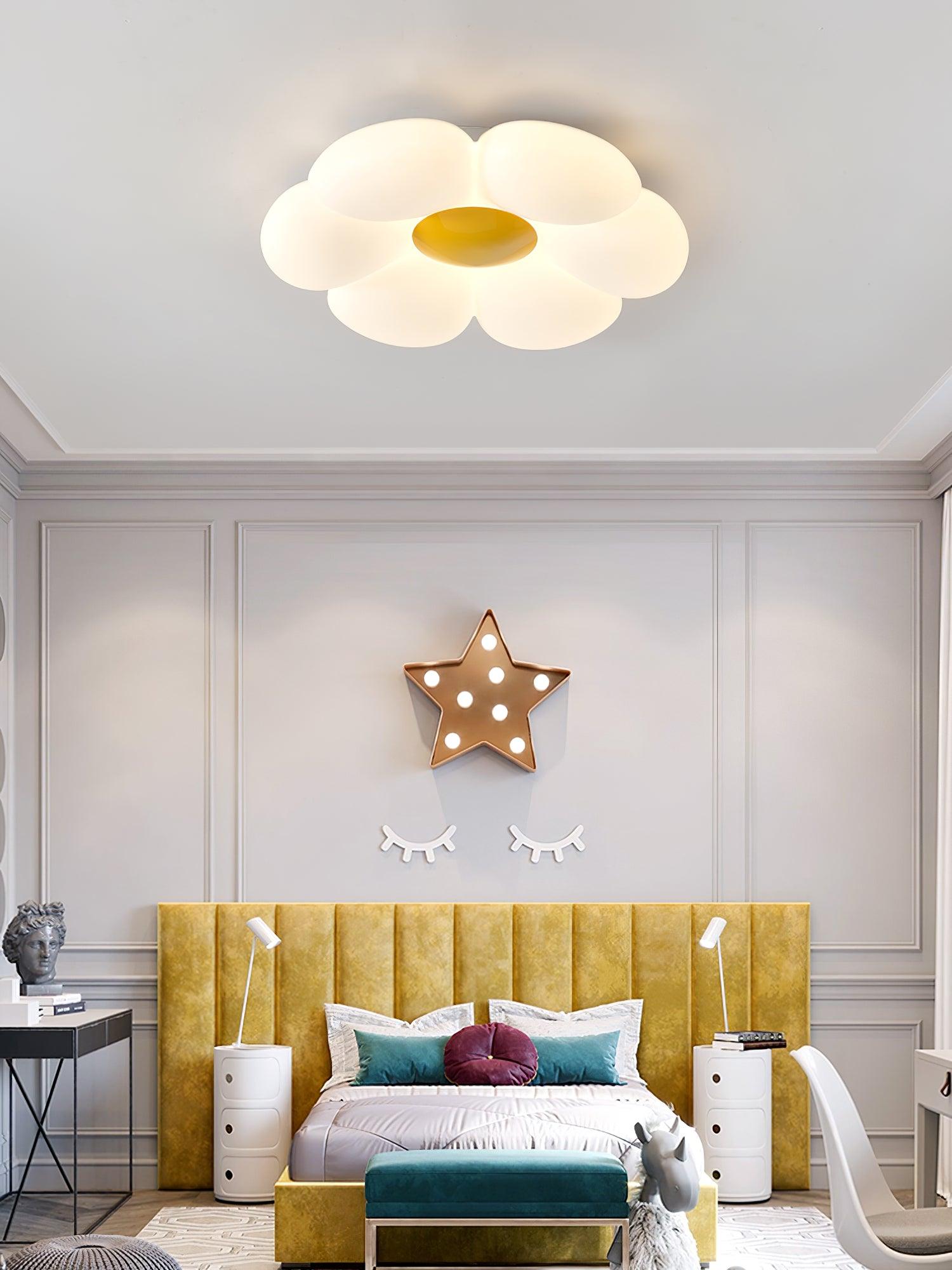 Ceiling Lamp Metal 19.7 in x 4.7 in 70W White Indoor Bedroom Dining Room Accent Light | Thomler