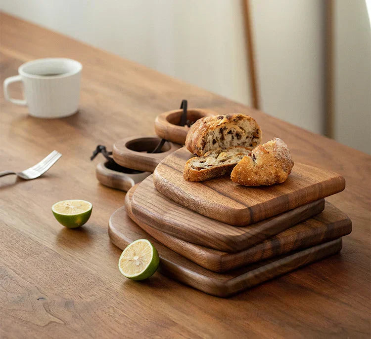 Premium Black Walnut Cutting Board - Reversible Kitchen & Serving Surface for Home Chefs | Thomler